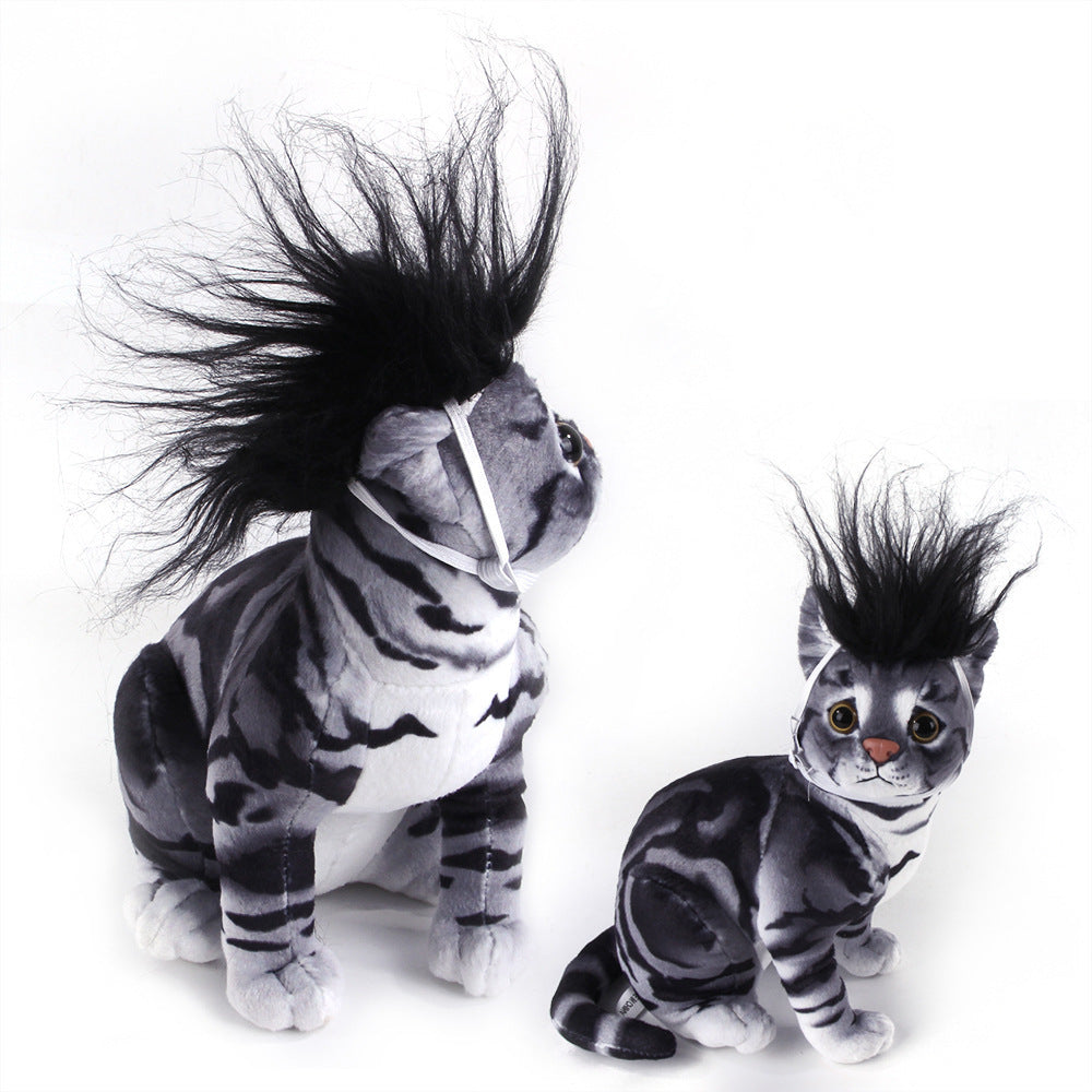 Pet costume wig