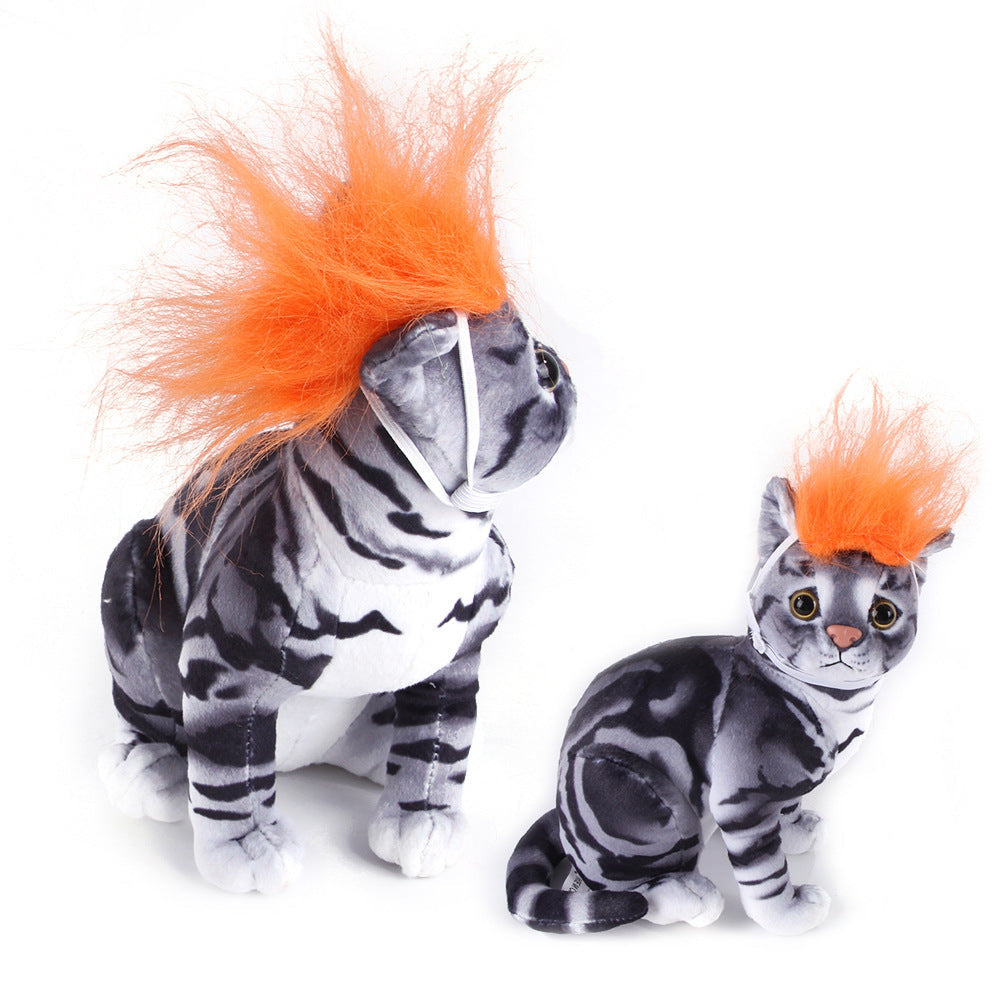 Pet costume wig