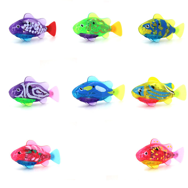 Cat Interactive Electric Fish Water Toy For Indoor Play Swimming Robot Fish Toys For Cat Dog Pet Baby Swimmer Bath Robot fish Toys