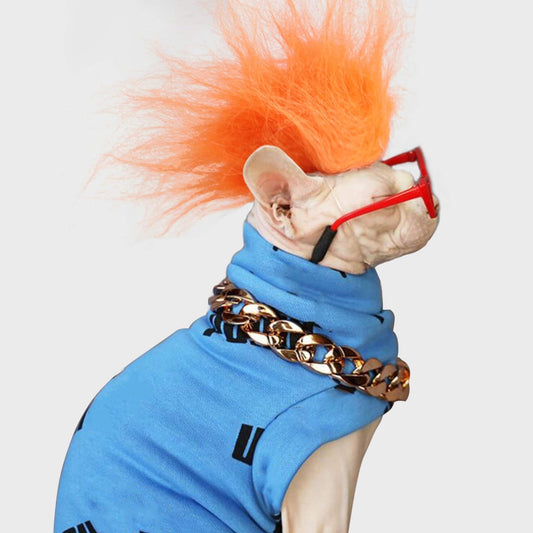 Pet costume wig 