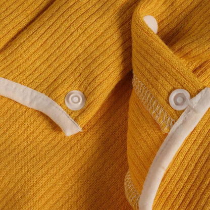 Dog Lapel Knit Sweater